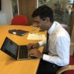Local Government Minister Rishi Sunak answering questions on Slack
