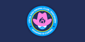 The LocalGovDrupal discovery mission patch