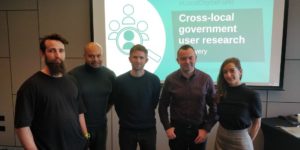 The cross local government user research team