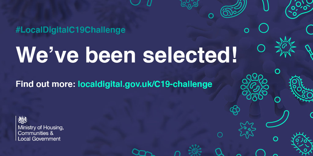 #LocalDigitalC19Challenge: We've been selected!