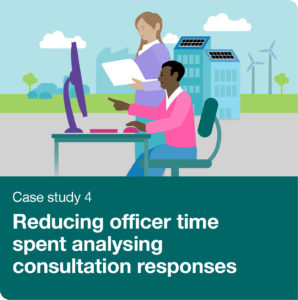 Reducing officer time spent analysing consultation responses
