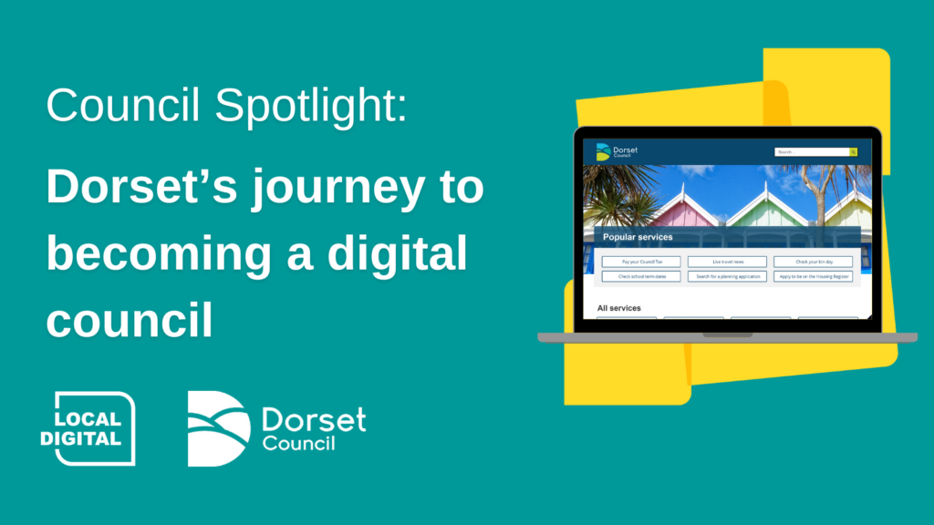 Featured image for a council spotlight blog with Dorset Council