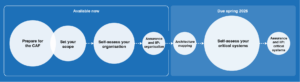 Cyber Assessment Framework winter overview timeline graphic